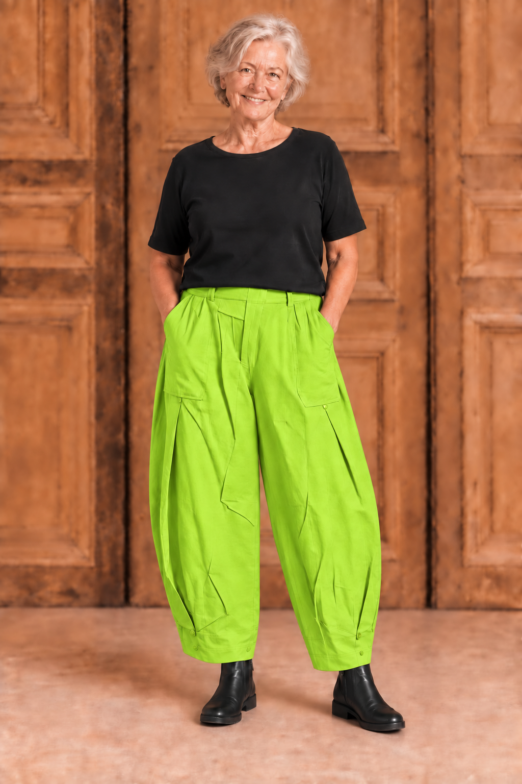 Normal Crazy - Broek Cargo - Limegroen