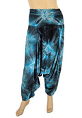 Luna Serena - Broek Casablanca Print Batik - 05 Petrol