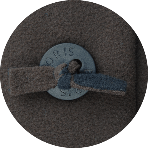 Boris - Lange jas met knopen - nr. 1118 Rood