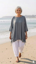 Luna Serena - 83 Tuniek Ebony - Grijs/Blauw