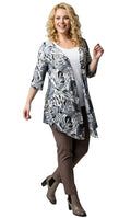 Luna Serena - Vest Fair - 03 grey/taupe blad