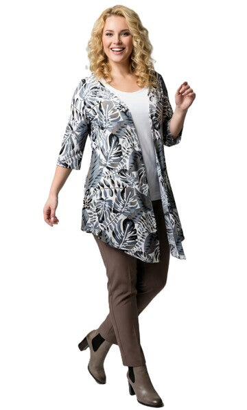 Luna Serena - Vest Fair - 03 grey/taupe blad