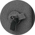 Boris - Lange jas met knopen - nr. 1118 Rood