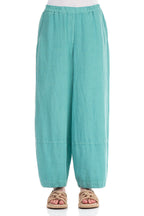 Grizas - Linnen broek Mint groen