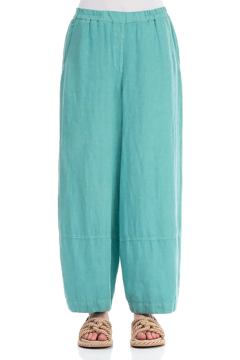Grizas - Linnen broek Mint groen
