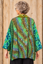 Normal Crazy - 1 Short jacket +15 Patchwork groen 2