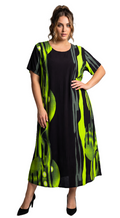 Luna Serena - Jurk Helena 02 zwart /groen