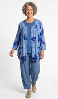 Luna Serena - jacket Bailey 03 - Grijs/blauw