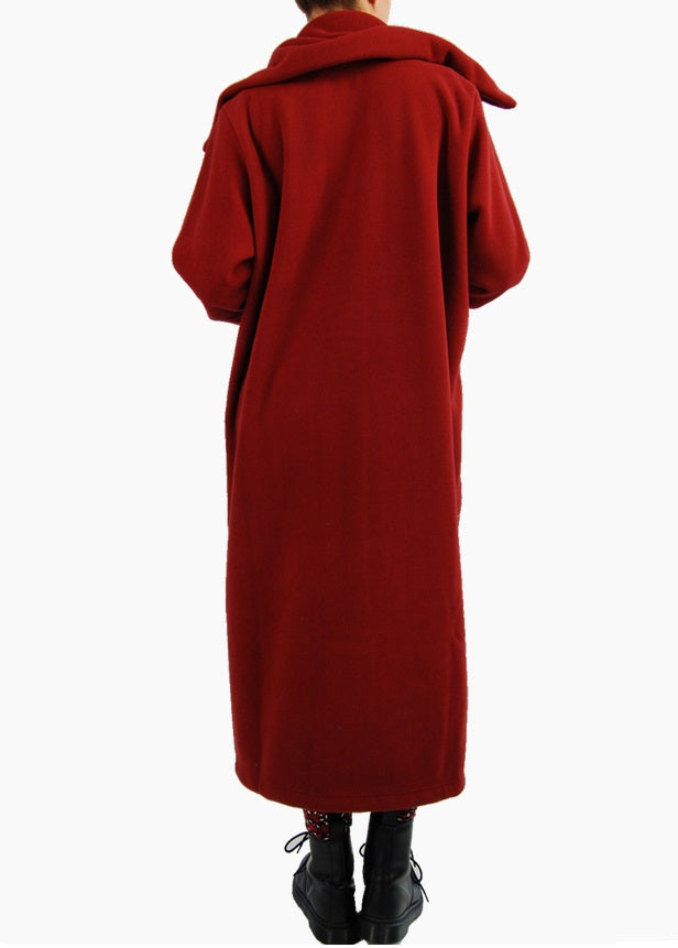 Boris - Lange jas met knopen - nr. 1118 Rood