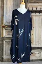 Mapa Mundo - jurk print - Maat M