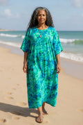 Luna Serena - Kaftan Classic - 28 blue/mint groen