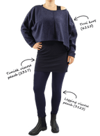 Boris -  Basic Legging  'dikkere viscose' - nr. 3123