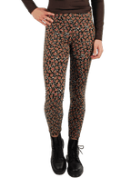 Boris - Basic legging van zacht elastisch katoen Bloemen print - nr. 3048