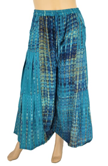 Luna Serena - Broek Mandalay 08 - Print Petrol Tie-dye