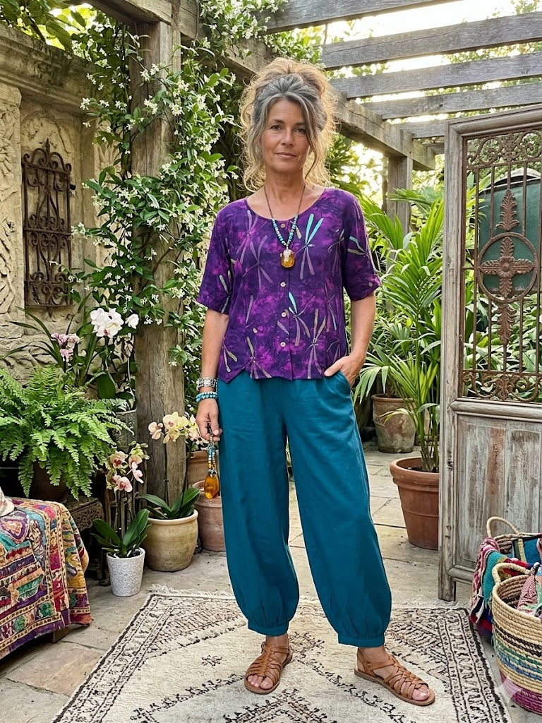 Normal Crazy - New Jipsy korte mouw batik