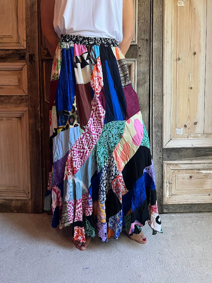 Normal Crazy - Lange Rok Kai - patchwork mixed