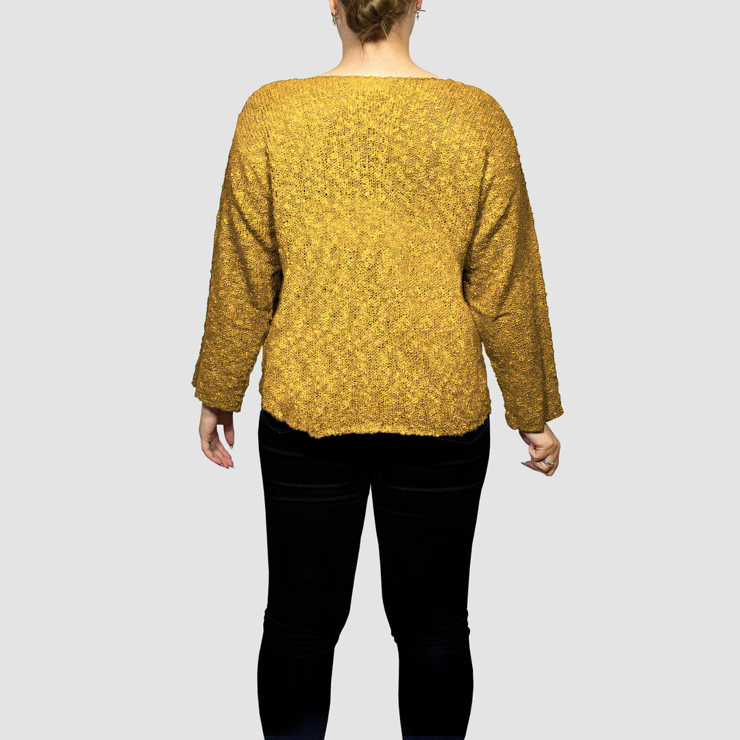 Normal Crazy - Trui Walnut #4 Okergeel