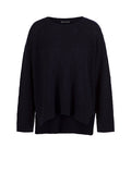 OSKA® Pullover 458 / Bouclé wolmix - Black
