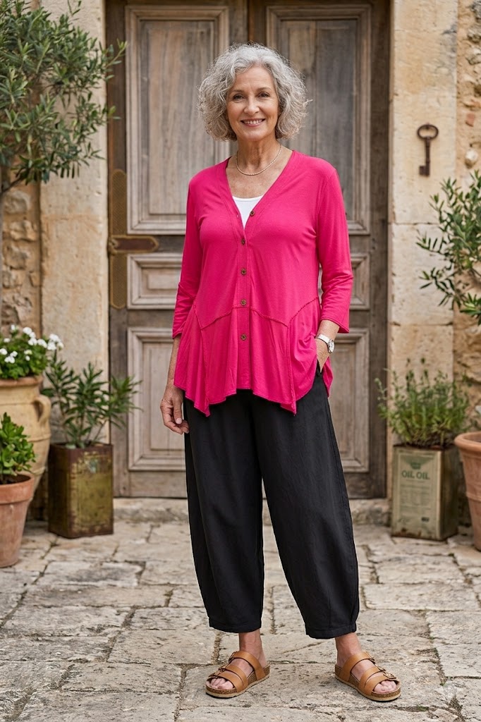 Normal Crazy - Palm 5 button - Fucia/Magenta