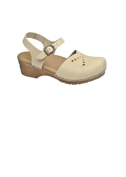 Sanita - Original Sella sandal naturel - Maat 40