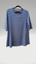 HEIDEKÖNIGIN - Long shirt Erika Indigo