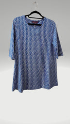 HEIDEKÖNIGIN - Long shirt Erika Indigo