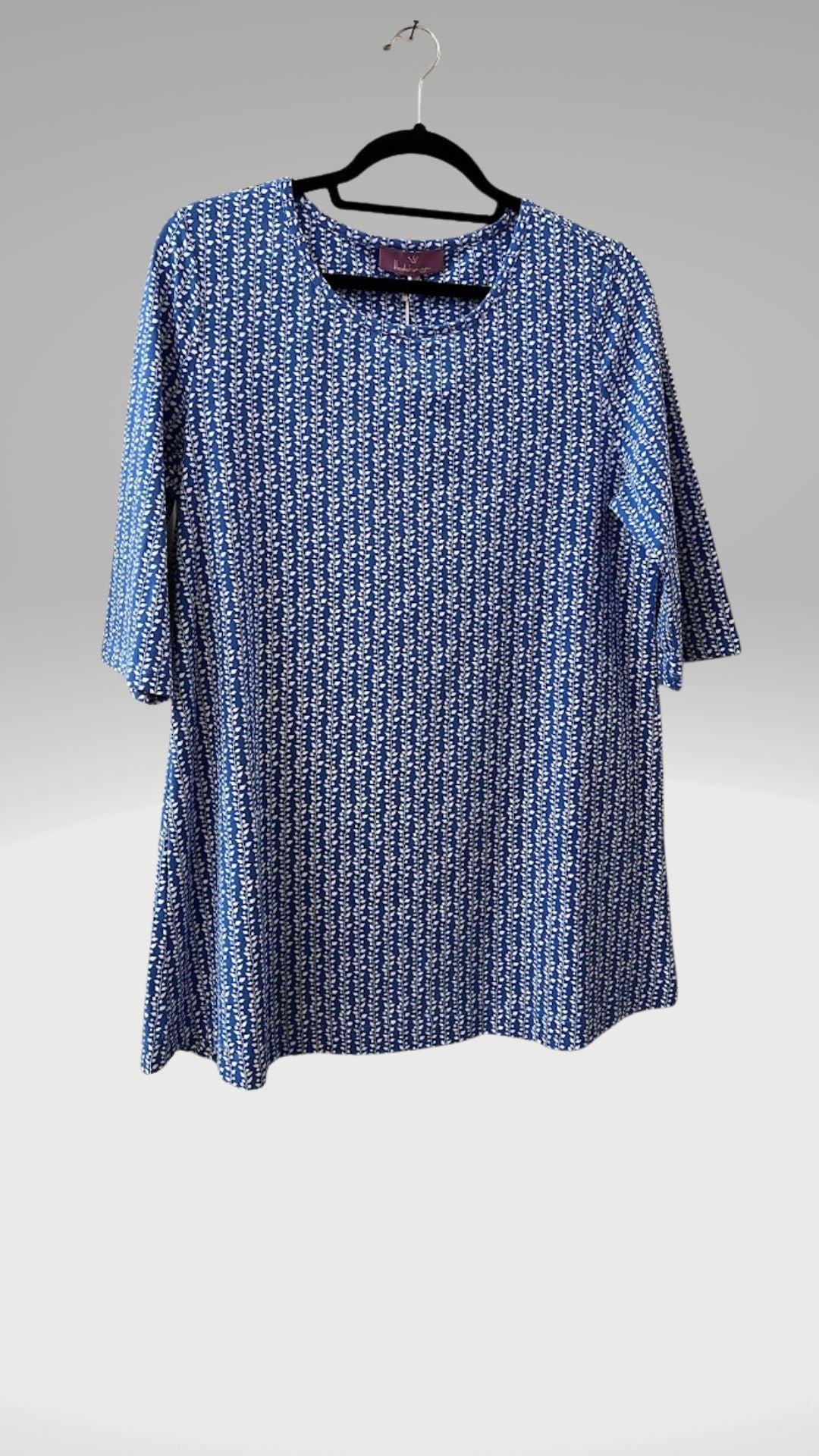 HEIDEKÖNIGIN - Long shirt Erika Indigo