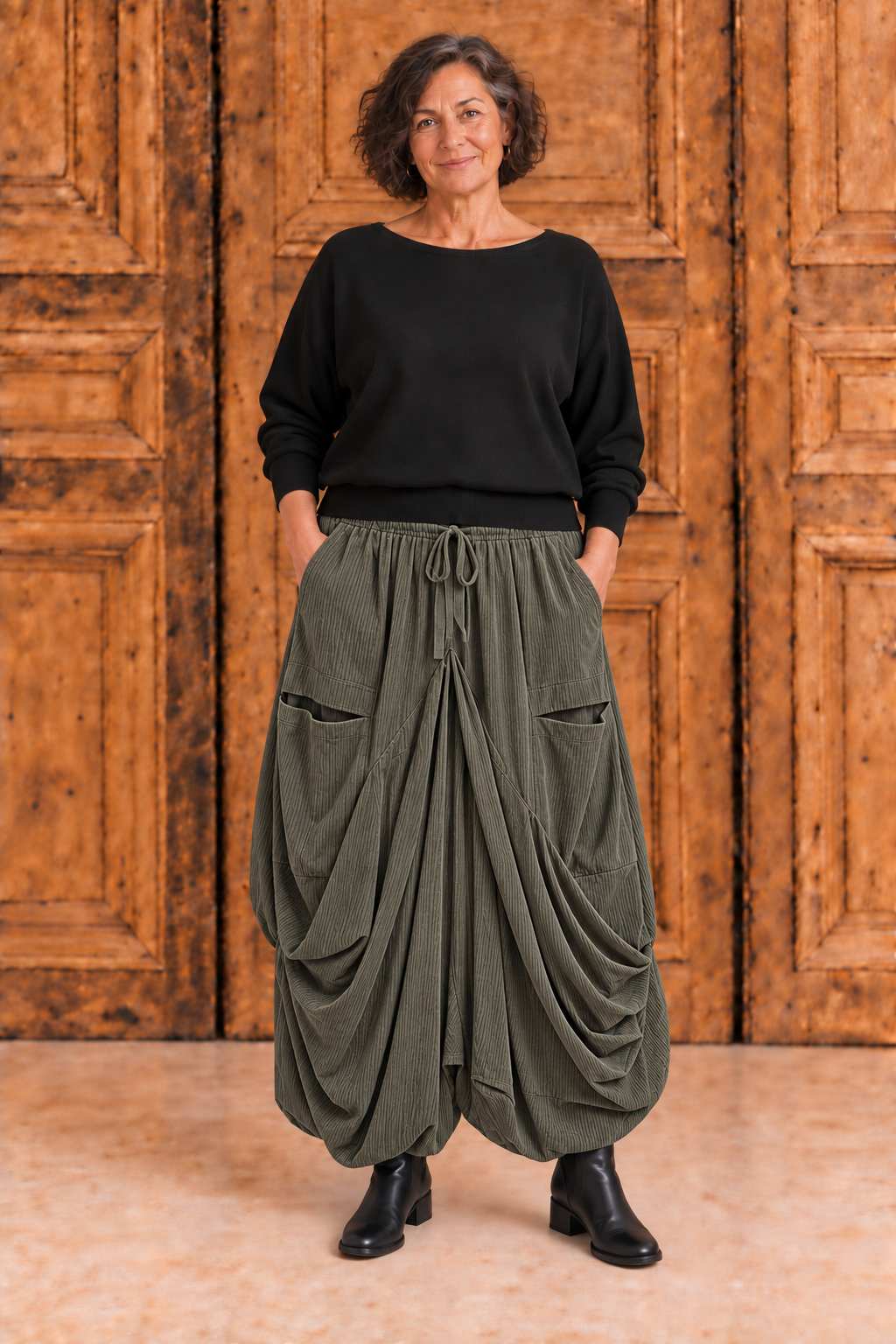Normal Crazy - Skirt Puur Baby Corduroy - Army