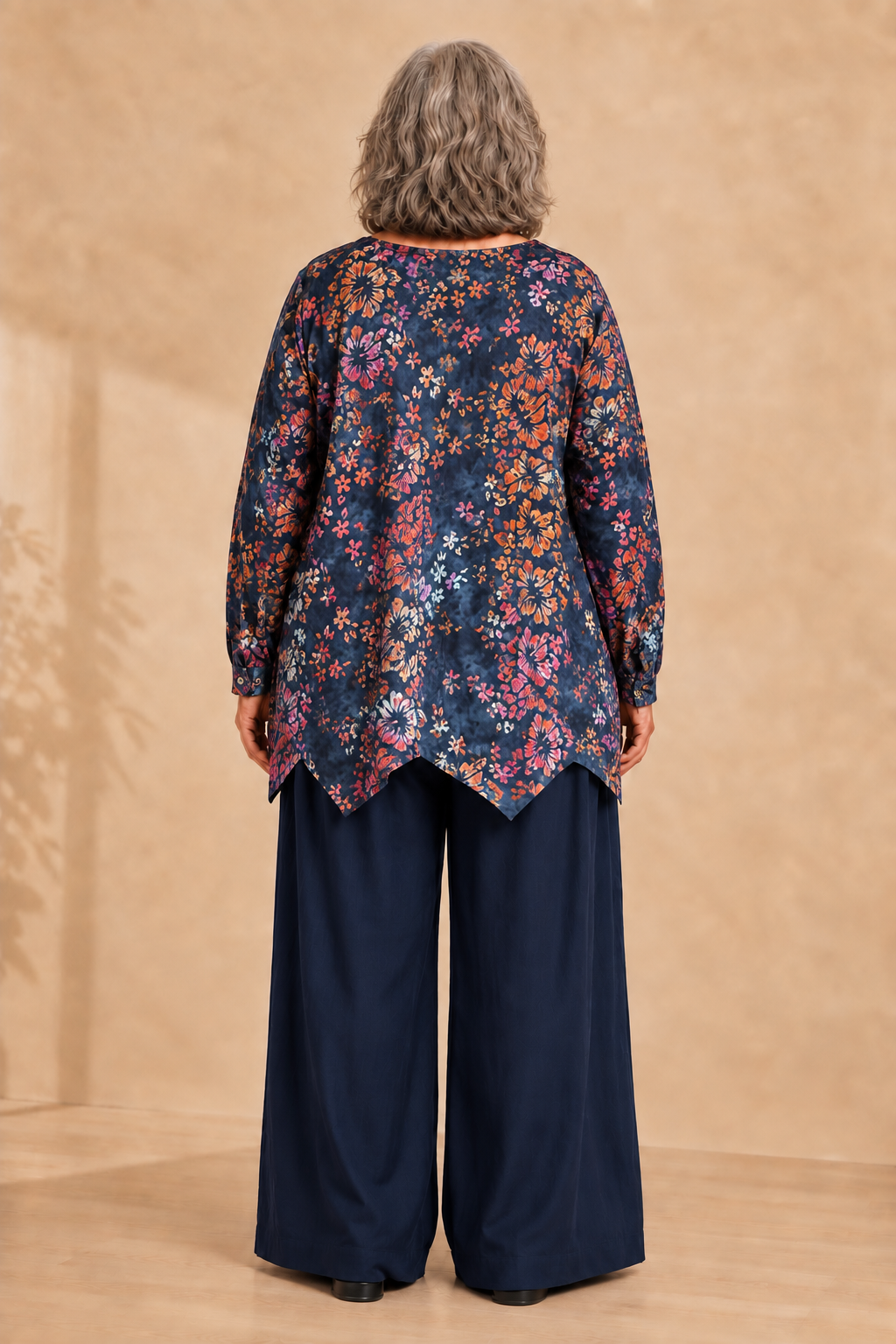 Normal Crazy - Top Wizard L5 - Batik Donkerblauw