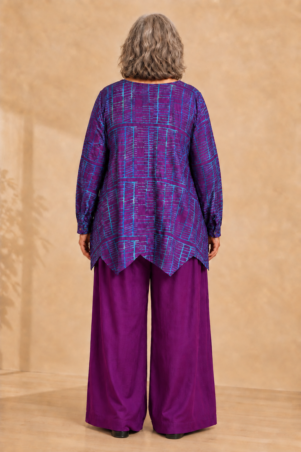 Normal Crazy - Top Wizard L5 - Batik Donkerpaars