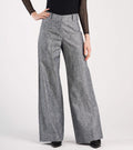 HeArt - Triangle broek linnen LNS - Grey W02