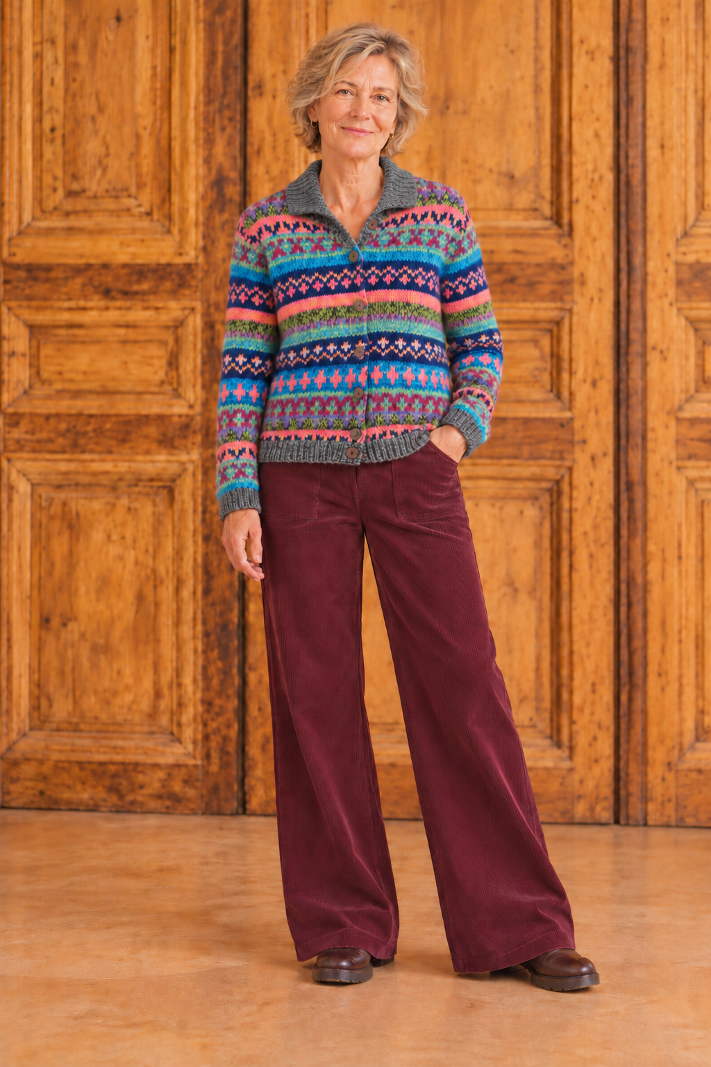 Billy B - Cardigan Sil Brother - Multi