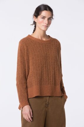 OSKA® Pullover 458 / Bouclé wolmix - 850Sisal