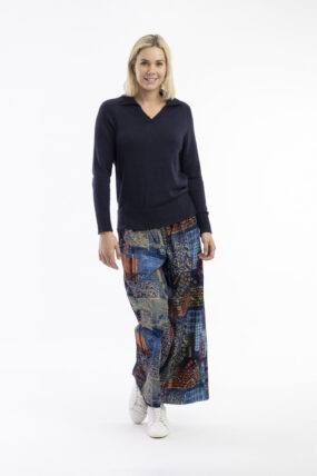 ORIENTIQUE - California Dreaming corduroy broek