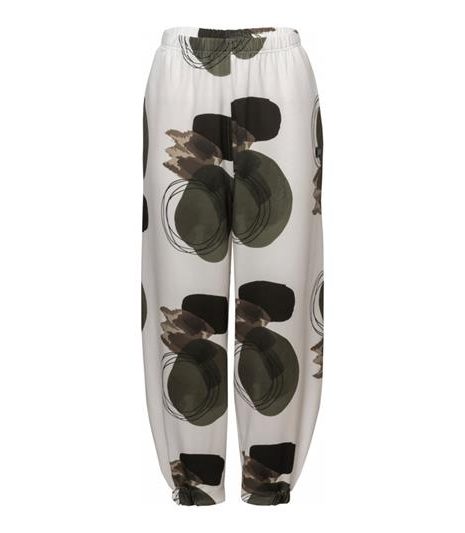 E-Avantgarde - Broek wit print * - Afbeelding 2