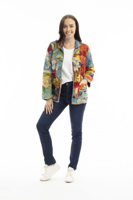 ORIENTIQUE - Billy Jean Jacket reversible - Afbeelding 2