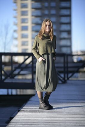 E-Avantgarde - Jurk 14804 - Army