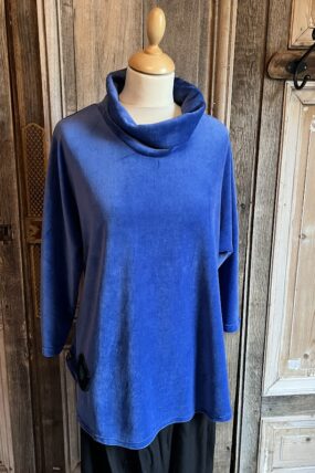 Geesje Sturre - Trui losvallende col 635756 - #724 Koningsblauw