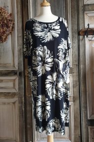 Alembika Dress Black White