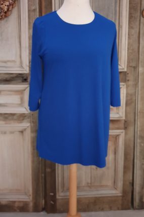 Aïno - Basic shirt Tomra light tricot - helderblauw