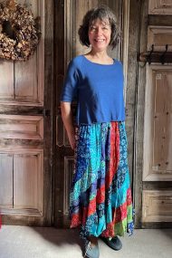 Normal Crazy - Lange Rok patchwork banen