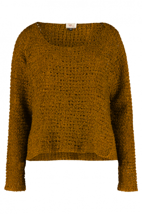 Heart - Chickadee sweater Cognac