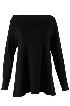 Heart - Goldie sweater Bres - Zwart