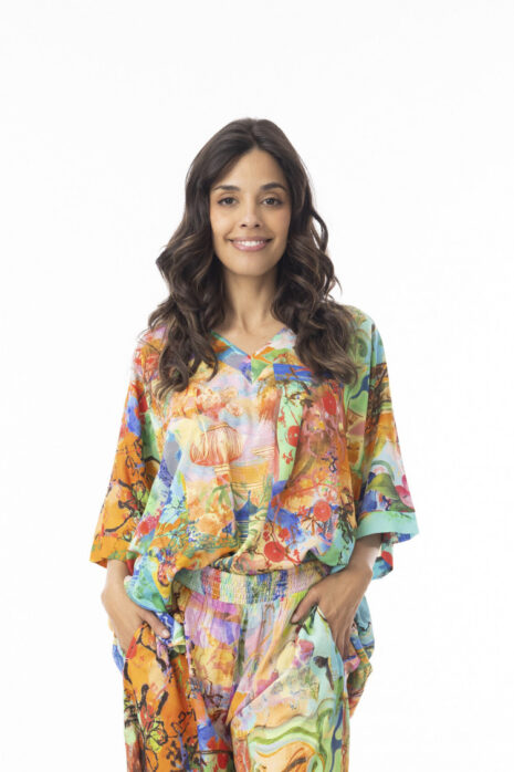 ORIENTIQUE – Digital Top Boxy – Oriental