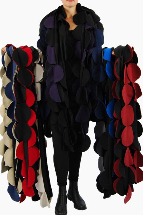 Boris – Sjaals cirkels Fleece 8021.3 (9 kleuren)