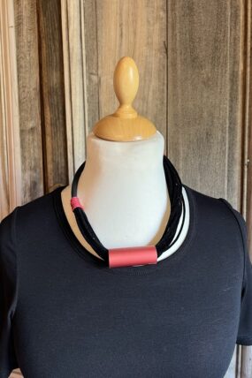 BB Style - ketting - Rubber rood