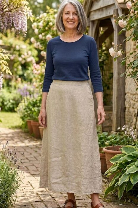 BB Style – Linnen rok – Linen