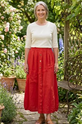 BB Style - Rok lang  - Red
