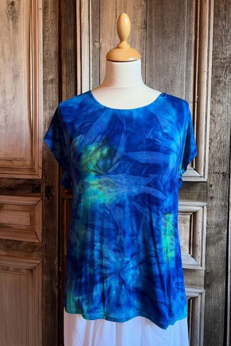 Normal Crazy – Shirt Bareta -Tie dye Blauw