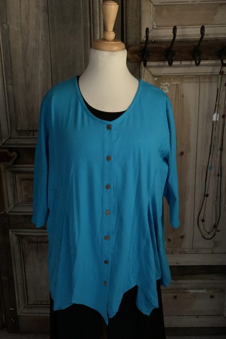Normal Crazy Top Dinie spandex Turquoise